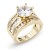Gold-Plated-Wedding-and-Engagement-Rings-with-CZ-Gold
