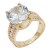 Gold-Plated-With-Clear-CZ-Engagement-Rings.-Gold