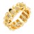 Gold-Plated-Statement-and-Everyday-Spike-Ring-with-CZ-Gold