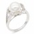 Rhodium-Plated-With-CZ-Pearl-Sized--Ring-Rhodium