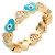 Gold-plated-Evil-Eye-Rings.-Size-8-Gold