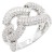 Rhodium-Plated-With-Clear-CZ-Sized-Rings,-Size-#-9-Rhodium