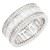 Rhodium-Plated-With-Clear-CZ-Sized-Rings,-Size-#-9-Rhodium