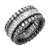 Black-Rhodium-Plated-WIth-CZ-Statement-Rings.-Size-9-Black