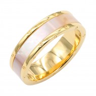 Gold Plated With CZ Statement rings. Size 7