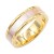Gold-Plated-With-CZ-Statement-rings.-Size-7-Gold