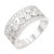 Rhodium-Plated-With-Clear-CZ-Sized-Rings,-Size-#-9-Rhodium