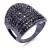 Hematite-Tone-with-11-Rows-of-Cubic-Ziconia-Statement-Cocktail-Ring-Hematite