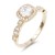Gold-Plated-with-Cubic-Zirconia-Wedding-Engagement-Sized-Rings-Gold