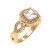 Gold-Plated-with-Clear-Cubic-Zirconia-Wedding-Statement-Halo-Ring-Gold