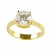 Gold-Plated-with-Cubic-Zirconia-Wedding-Sized-Rings-Gold