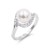 Rhodium-Plated-Micro-Crystal-Paved-Pearl-Statement-Ring-Rhodium