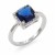 Rhodium-Plated-Sapphire-Blue-CZ-Ring-Blue
