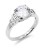 Rhodium-Plated-Clear-Color-CZ-Ring-Rhodium Clear