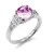 Rhodium-Plated-Pink-Color-CZ-Ring-Rhodium Pink