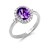 Rhodium-Plated-Purple-Color-CZ-Ring-Rhodium Purple