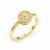 Gold-Plated-Rings-with-Cubic-Zirconia-Gold