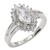 Rhodium-Plated-with-Cubic-Zirconia-Engagement-Rings,-Size-9-Rhodium