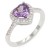 Rhodium-Plated-With-Purple-Color-CZ-Sized-Rings,-Size-6-10-Purple