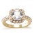 Princess-Cut-Clear-CZ-Gold-Plated-Wedding-Engagement-Ring-Gold Plated Clear