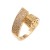 Gold-Plated-With-Clear-Cubic-Zirconia-Adjustable-Ring-Gold