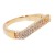 Gold-Plated-With-Clear-CZ-Cubic-Zirconia-Wave-Sized-Rings-Gold