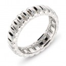Rhodium Plated Sized Ring