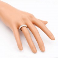 Rhodium Plated Sized Ring