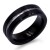 8mm-Black-Tone-Stainless-Steel-Men's-Ring-Black