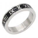 Stainless Steel Black Color 5MM Ring