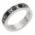 Stainless-Steel-Black-Color-5MM-Ring-Rhodium Black