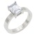 Stainless-Steel--CZ-Ring-Rhodium Clear