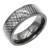 Black-Tone-Stainless-Steel-Men's-Ring.-Size-9-Black