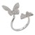 Rhodium-Plated-With-Clear-CZ-Butterfly-Adjustable-Rings-Rhodium