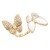 Gold-Plated-CZ-MOP-Butterfly-Adjustable-Rings-Gold
