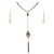 Gold-Plated-With-Topaz-Stone-26-inch-Y-Shaped-Statement-Necklace-&amp;-Earrings-Set-Long-Rhombus-Pendant-for-Women-Topaz