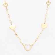 Gold Plated Stainless Steel Necklace