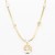 Gold-Plated-Stainless-Steel-Necklace-Gold Clear