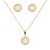 Gold-Plated-Stainless-Steel-Necklace-And-Earrings-Sets.-Gold