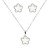 Stainless-Steel--Necklace-And-earrings-Sets.-Rhodium