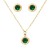 Gold-Plated-Stainless-Steel-Necklace-And-Earrings-Sets.-Gold