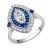 925-Sterling-Silver-with-Blue-Spinel-CZ-Oval-Engagement-Ring-Blue