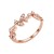925-Sterling-Silver-Curved-Olive-Branch-with-Clear-Cubic-Zirconia-Stones-Wedding-Band-Promise-Ring-for-Women-Size-5-10-Rose Gold