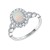 925-Sterling-Silver-Rhodium-Plated-with-White-Oval-Opal-and-Cubic-Zirconia-Engagement-Rings-for-Women-White Opal