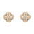 Gold-Plated-with-Cubic-Zirconia-Earrings-Gold