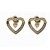 Gold-Plated-CZ-Heart-Earrings-Gold