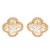 Gold-Plated-with-Cubic-Zirconia-Earrings-Gold