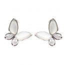 Gold Plated With MOP Butterfly Earrings Gold Plated With MOP Butterfly Earrings