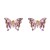 Gold-Plated-With-Pink-CZ-Butterfly-Earirngs-Pink