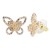 Gold-Plated-With-Gold-Clear-Crystal-Butterfly-Earrings-Gold Clear